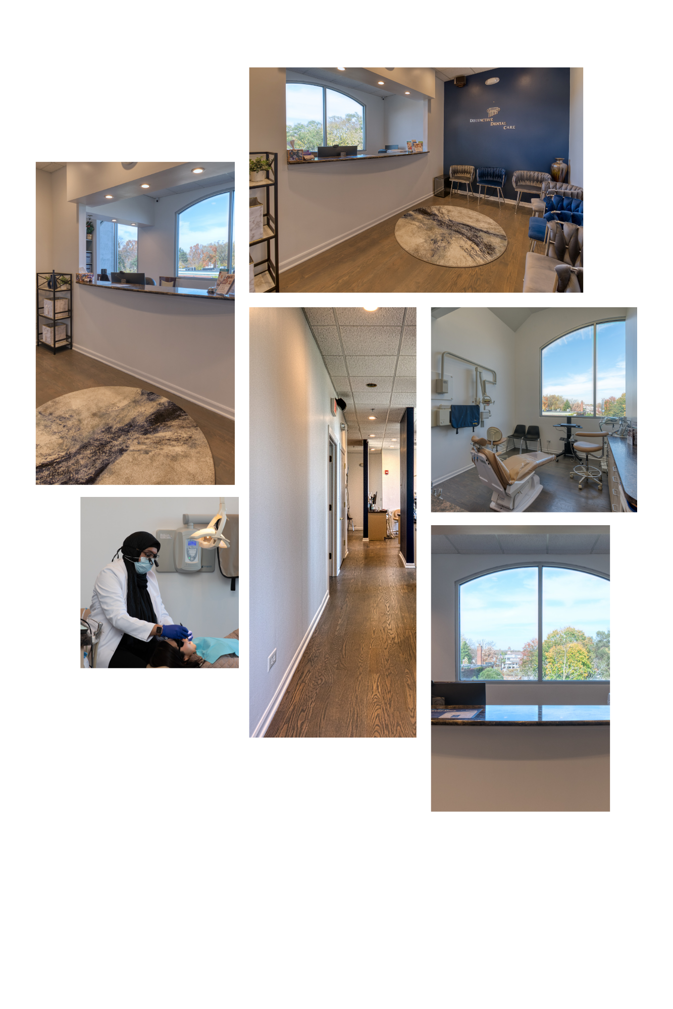 Distinctive Dental Care of Bloomingdale office collage